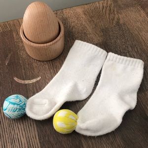Lovevery Sensory Socks & Egg Puzzle